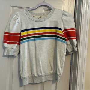 Short sleeve sweatshirt. Size small. Perfect for spring.